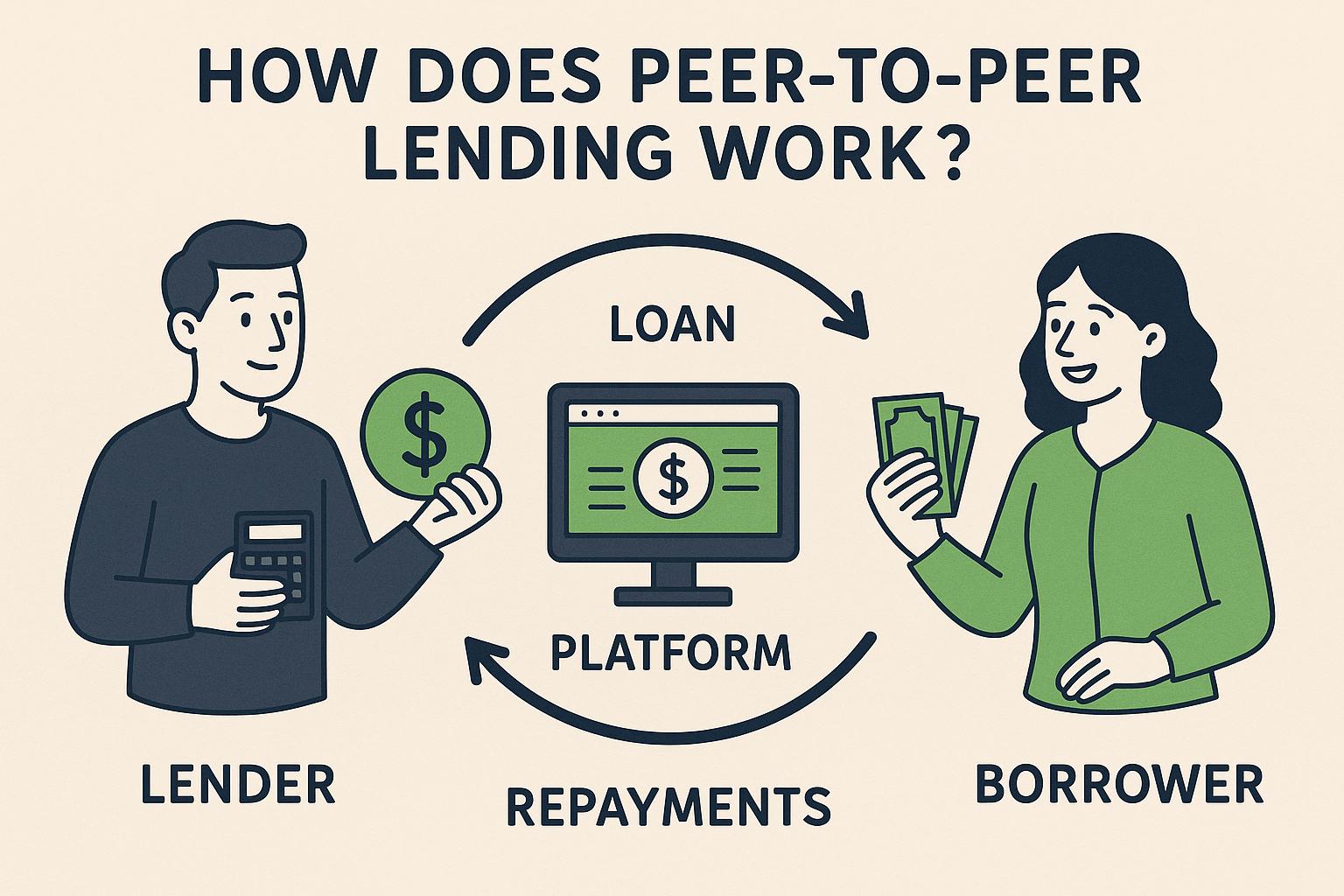 How does peer-to-peer lending work?