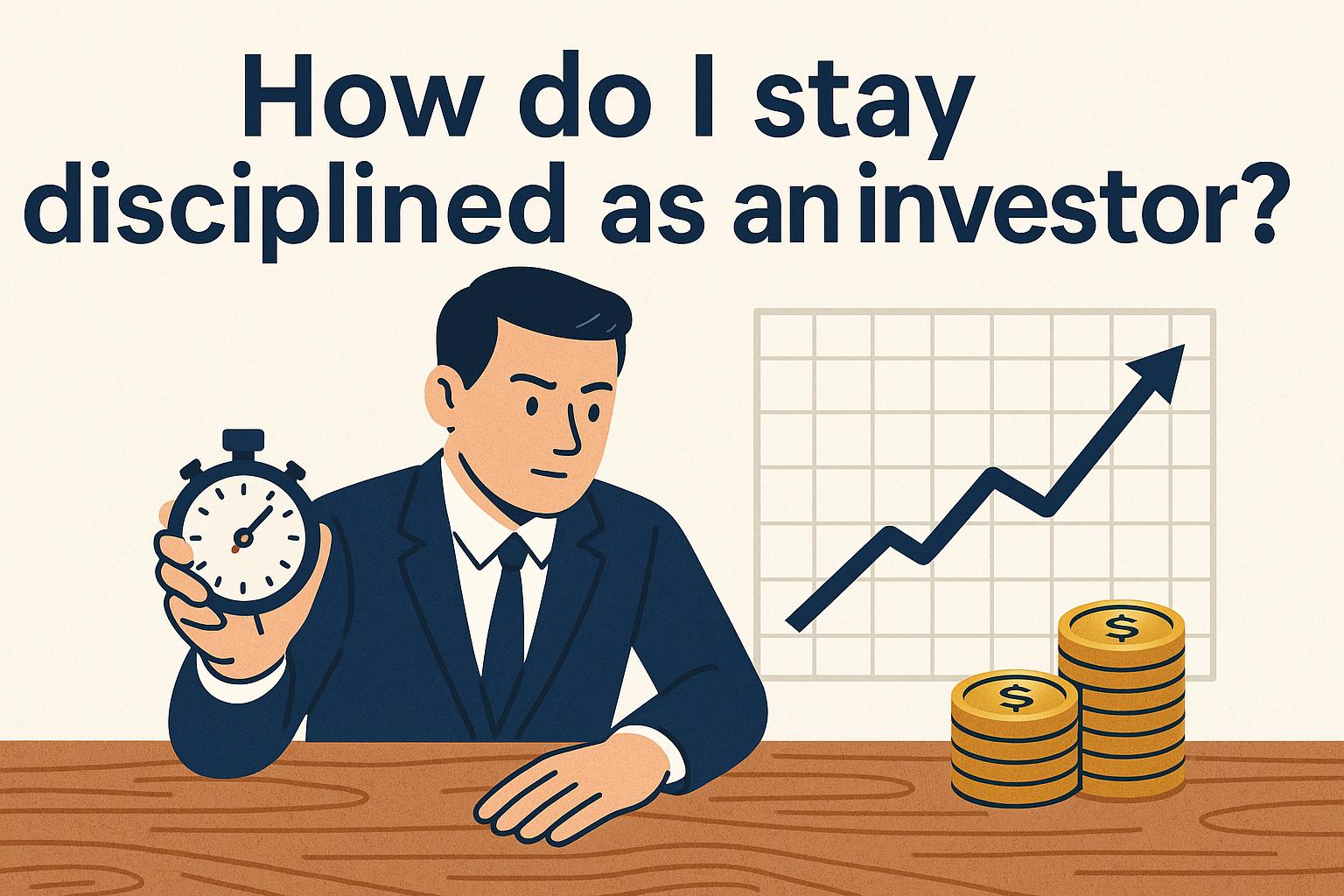 How do I stay disciplined as an investor?